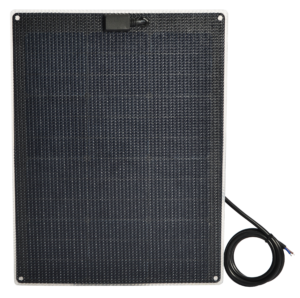 Makspower 40 watt Semirigid Solarpanel Solcellepanel Sort B