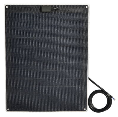 Makspower 40 watt Semirigid Solarpanel Solcellepanel Sort B